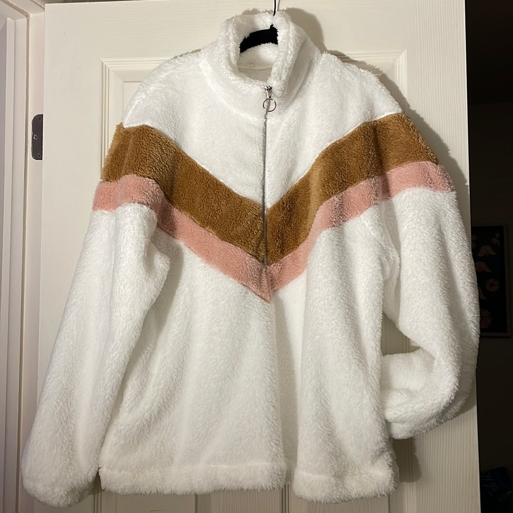 Teddy Bear Quarter Zip Pullover